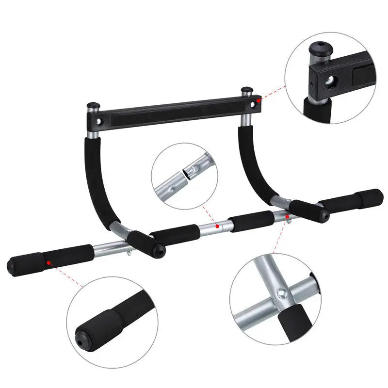 Adjustable Chin up Bar Exercise Home Workout Gym Training Door Frame Horizontal Pull up Bar Sport Fitness Equipments