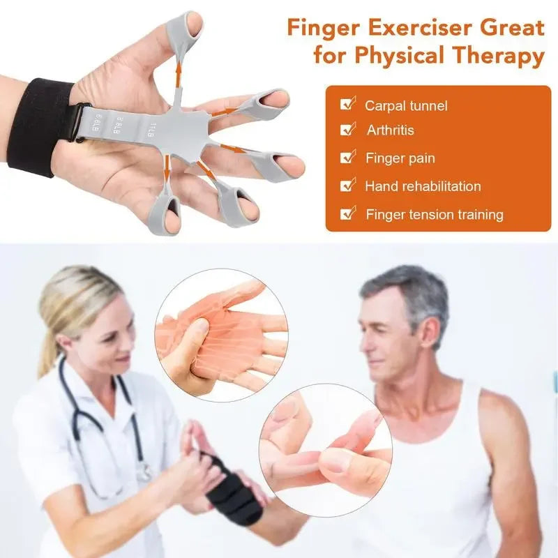 Finger Gripper Finger Exerciser Guitar Finger Exerciser- Hand Strengthener