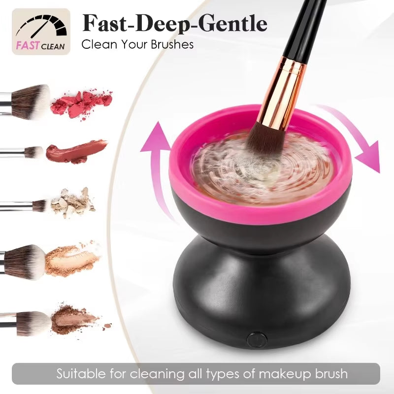 Portable USB Makeup Brush Cleaner Machine gift