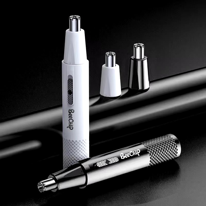 Nose Hair Trimmer USB Rechargeable Trimmer-Metal Shaver Electric Shave for Women and Men