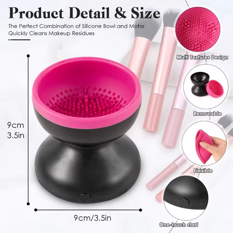 Portable USB Makeup Brush Cleaner Machine gift