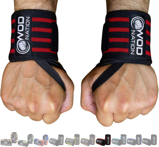 Wrist Wraps for Men & Women, Wrist Support Wraps for Strength Training, Powerlifting & Bodybuilding