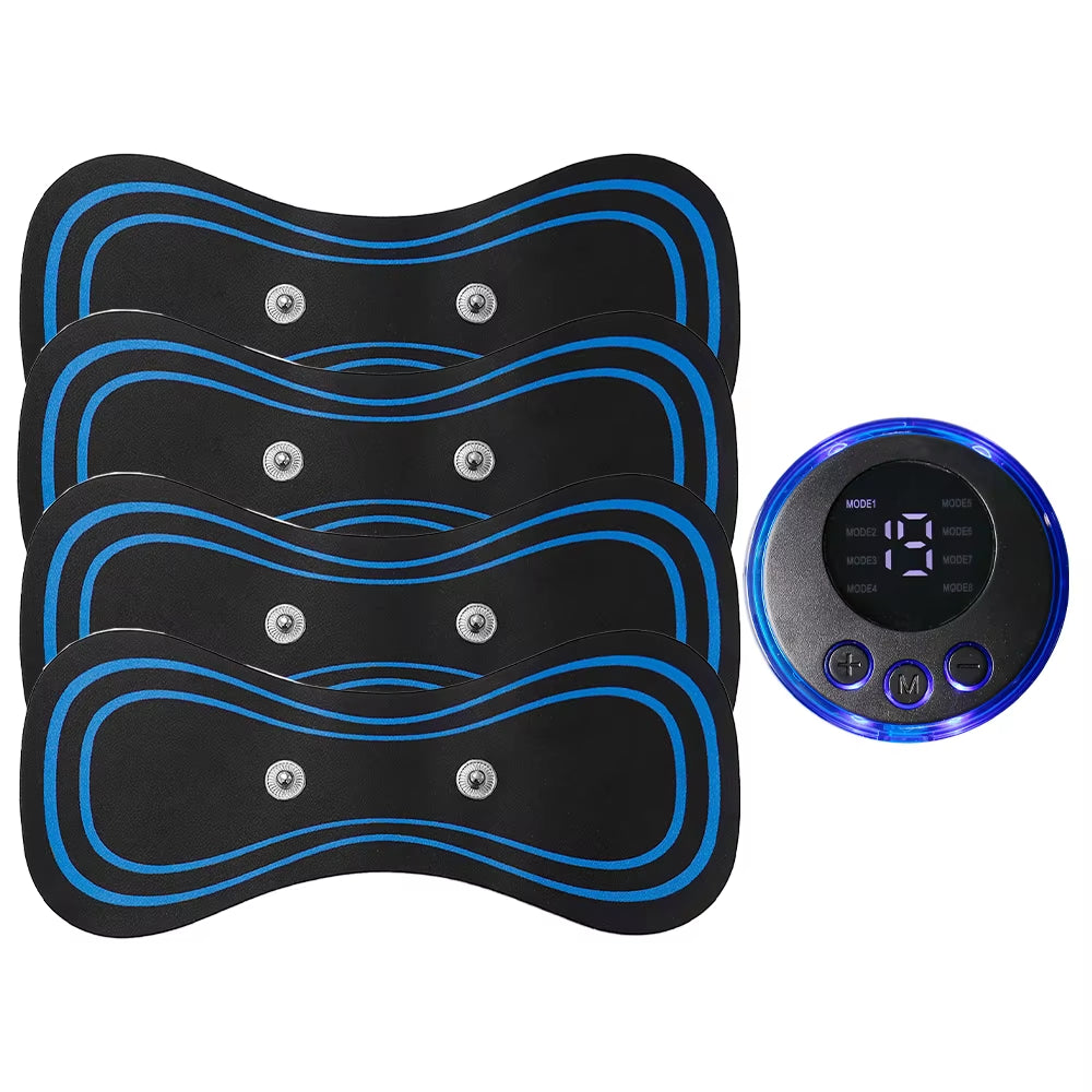 2/3/4Pcs Electric Smart 8 Modes 19 Levels Intensity Neck Massager Set 