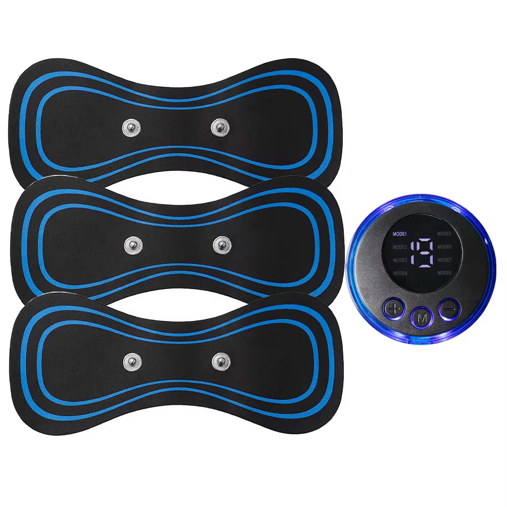 2/3/4Pcs Electric Smart 8 Modes 19 Levels Intensity Neck Massager Set 